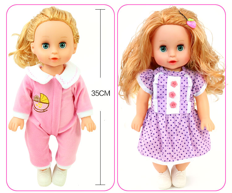 Búp bê Dress Up Quần Áo Thích Hợp cho 32-35 cm Búp Bê Đồ Chơi Phim Hoạt Hình Quần Áo Nhà Phụ Kiện Thiết Lập đồ chơi trang điểm cho bé gái