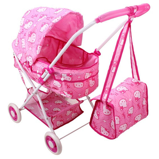 大号儿童玩具推车小女孩过家家带娃娃手推车宝宝小推车女童3 8岁4