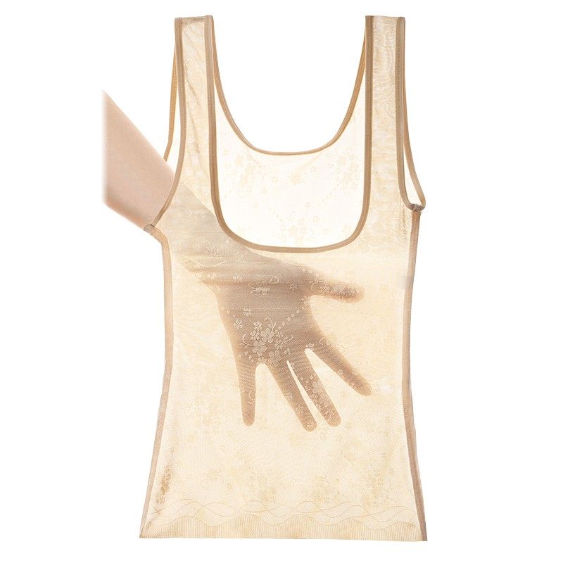 YIGUJIN art ancient and modern beauty body clothing two-piece shaping top Ultra-thin belly vest women's summer shaping waist