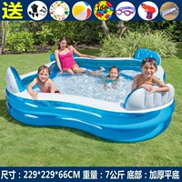 Тибетская синяя квадратная спина/насос/подарок