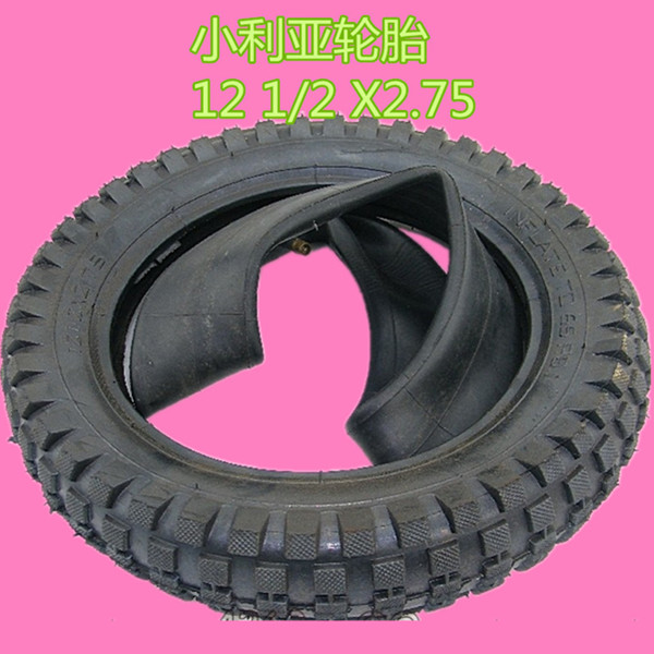 Xe máy mini xe đạp điện mô tô cỡ nhỏ lốp xe địa hình 12 1/2 * 2.75 lốp khí nén lốp bên trong lốp - Lốp xe máy lốp xe máy future neo