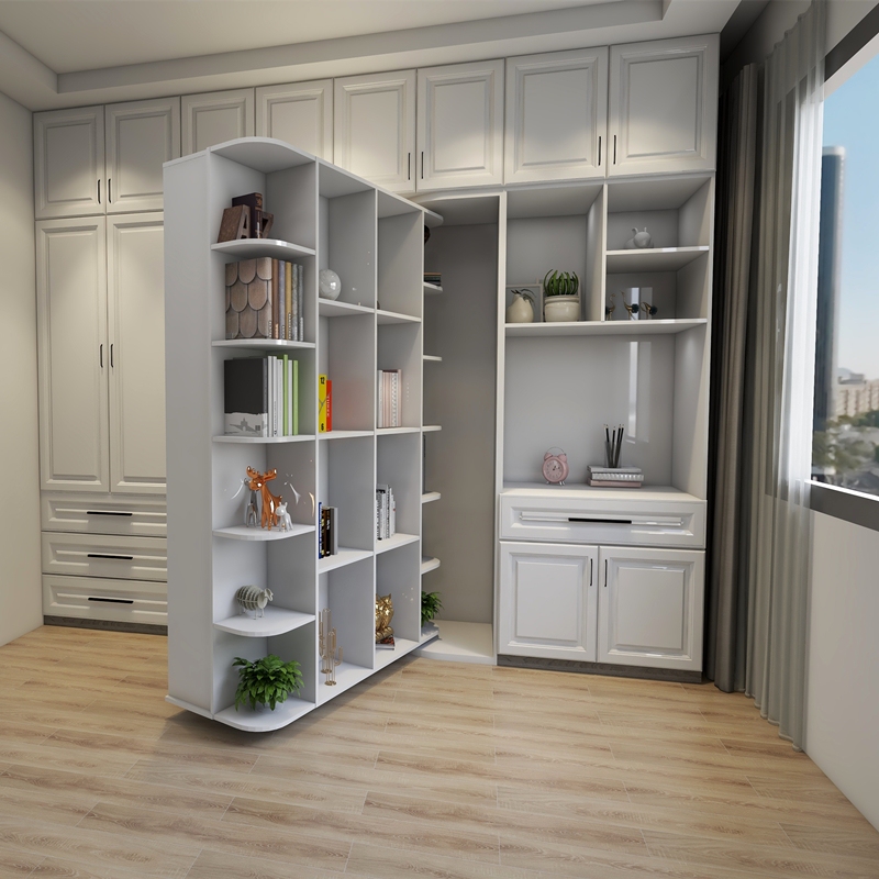 Rotating Bed Hardware Accessories Invisible Bed Foldableing Bed Bookcase Flip Wall Bed Multi-Functional Popular Flip Bed Murphy Bed