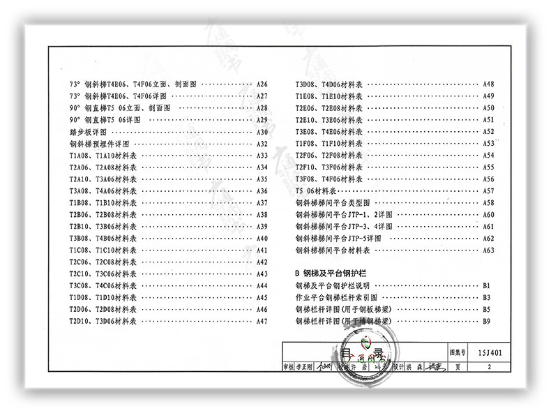 15J401 钢梯替代02J401 02(03)J401 建筑