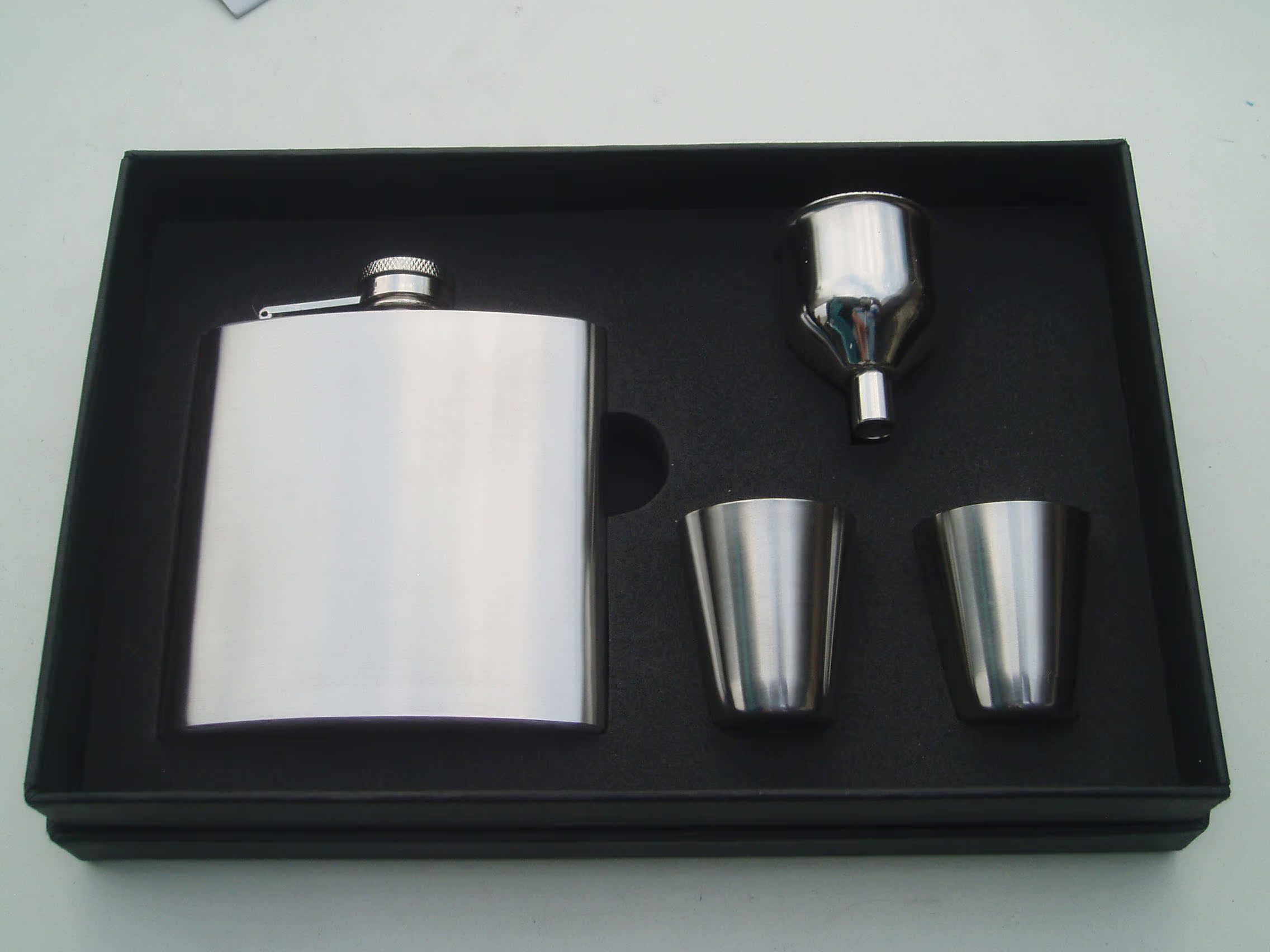 Snowwolf Lake 7oz Stainless Steel Kettle Little Light - surface Wine Kettle 2 cups set