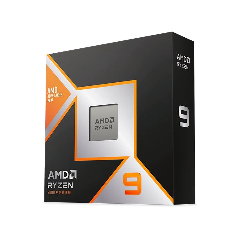 AMD Ryzen 9 9950X3D processor 16 cores 32 threads 144MB cache frequency up to 5.7GhzCPU