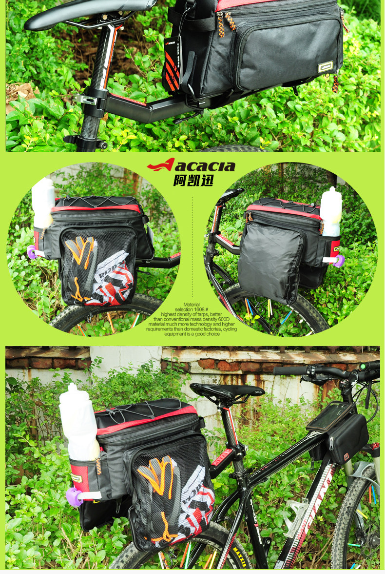 Sacoche pour vélo mixte ACACIA - Ref 2213361 Image 8