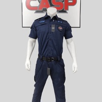 CASP second-generation instructor uniform blue and black quick-drying training uniform suit summer mens long-sleeved tactical training uniform