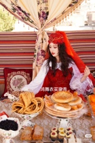 Rebas same Xinjiang dance performance Uighur costume ethnic minority stage performance test singing rental 200