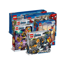Lego 76140 Superhero Steel Spider-Man Set Boy Educational Kids Toy Building Block Assemble Model