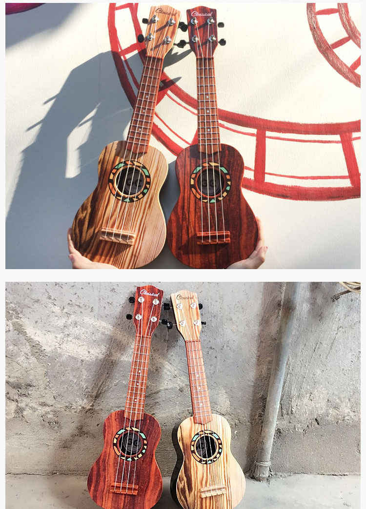 Trẻ em của cây đàn guitar nhỏ, đó là đồ chơi có thể chơi mô phỏng vừa ukulele người mới bắt đầu nhạc cụ âm nhạc để gửi picks