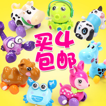 Super cute infants and young children can run on the chain and wind. The baby will learn to crawl 6-12 months 0-1 year old toys