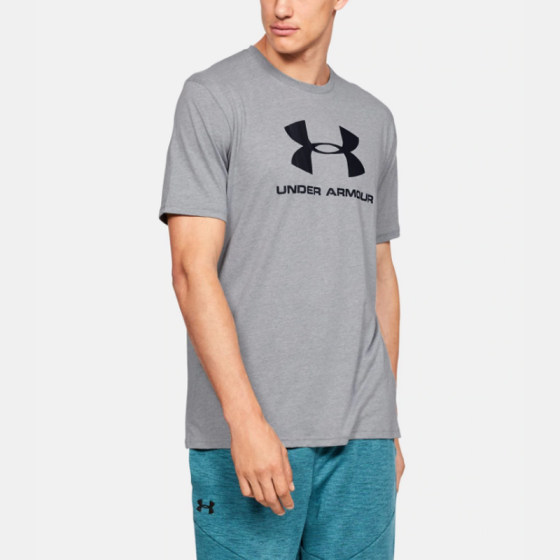 UnderArmour Anderma men's energy cotton UA ​​big Logo sports short-sleeved T-shirt vest 1329590