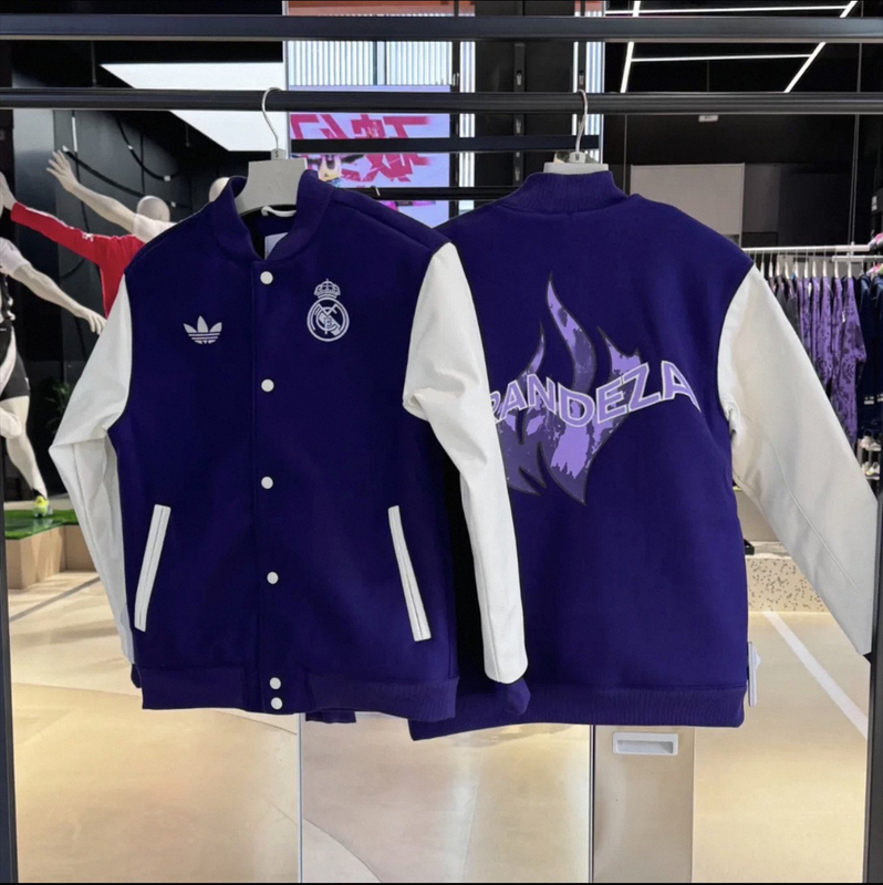 Adidas Real Cny Jkt Men's Fashion Sports Casual Cotton Jacket Jf2587