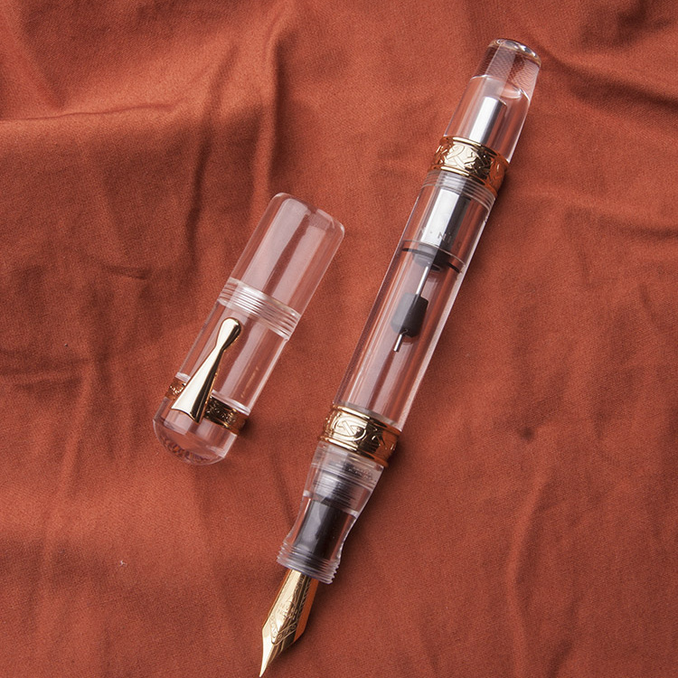 Fat Uncle Fountain Pen Master C5 High-Efficiency Ink Absorption Press-Type Piston Vacuum Large Capacity Ink Storage Fine Nib High Aesthetic Value Fat Uncle Fountain Pen Master C5 High-Efficiency Ink Absorption Press-Type Piston Vacuum Large Capacity Ink Storage Fine Nib High Aesthetic Value