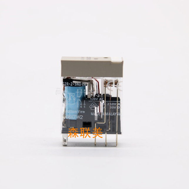 The original imported OMRON relay G2R-2-SND(S) DC24V 2 open 2 closed 8 feet