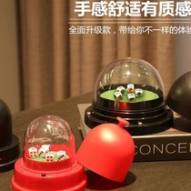 Upgraded electric full-cover dice cup electric drinking sieve cup automatic color cup and dice (comes with battery and dice)