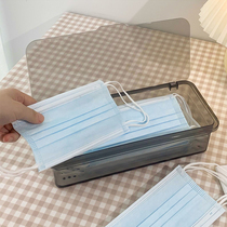 Mask containing box Home Xuanguan dust protection with cover large capacity student to put disposable mouth and nose cover containing deviner