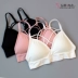 Đẹp ngực trở lại tam giác cup áo ngực bikini đồ lót thể thao Dàn ngực pad mỏng mà không có vòng thép đồ lót