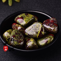 Natural Dragon Blood Stone gravel large particle ornaments fish tank flower pot landscape decoration stone ore specimen stone gardening ornamental