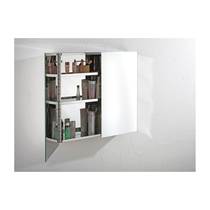 Imported 304 stainless steel multifunctional bathroom mirror cabinet locker bathroom multifunctional storage cabinet