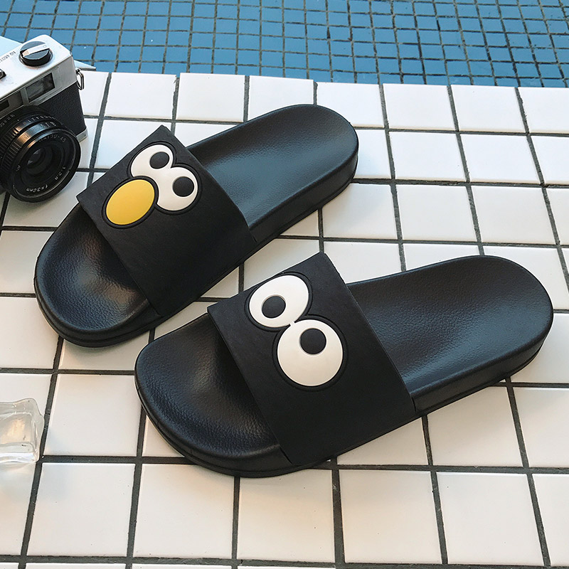 Slippers Men's bathroom Bathing Non-slip Cute Couple outside wearing home Home Insurges Damp Bottom Sandals Women Summer