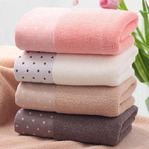 Pure Cotton Towel Wash Face Adult Wash Face Towels Face Towel Face Towels Bath Rub Hair Absorbent Thickening Without Dropping Hair