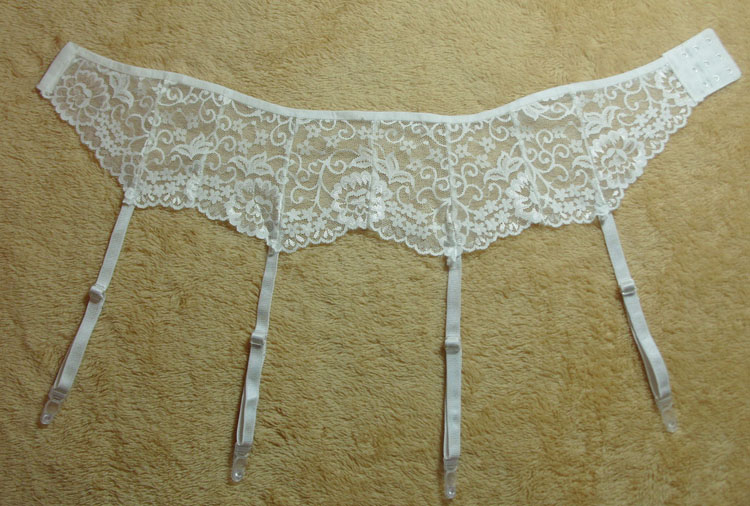 Hoang dã nóng cám dỗ sexy ladies đồ lót ren trong suốt khóa garter ST6706