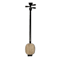 Black sandalwood three-stringed instrument professional Henan pendant performance-level three-stringed instrument and Henan pendant.