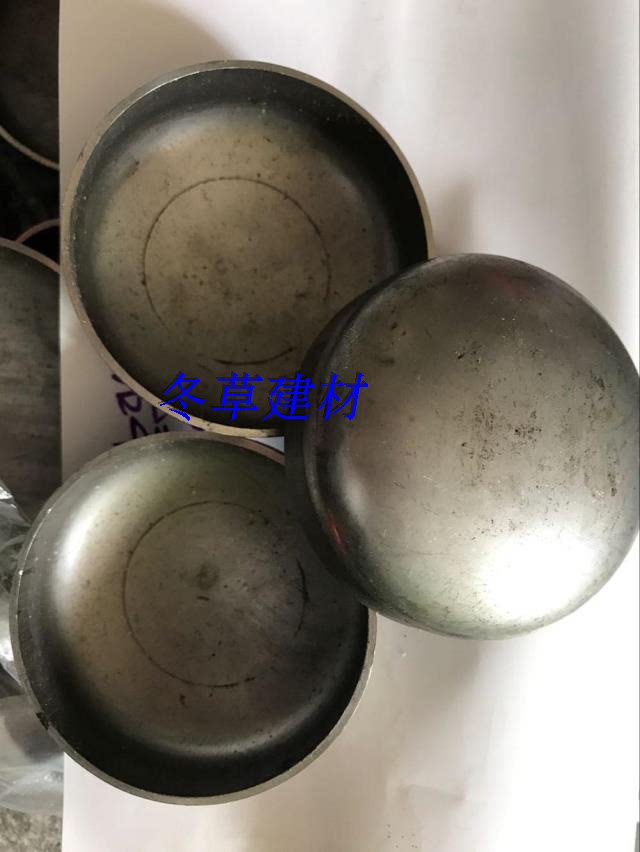 304 stainless steel welding seal head punching pressure capping stainless steel seal head tube plug lid type nut 4 thick stainless steel seal head