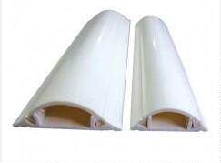 Floor trunking 50 * 15PVC ground trunking open-mounted floor trunking grounding trunking PVC arc trunking 2 meters root