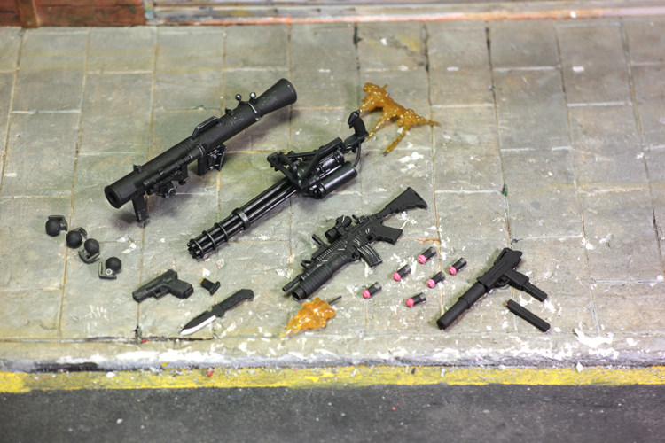 歐皇 1 12兵人shf配件neca武器awm狙擊槍模型6寸figma可動mezco機娘98k 露天拍賣