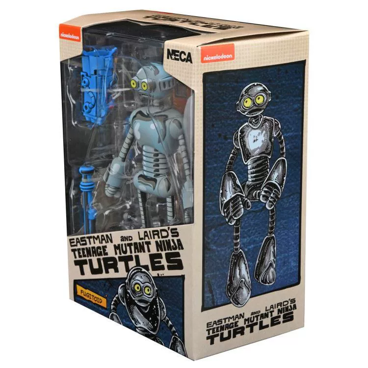 NECA Лазерная Черепашка-Год Робот Комикс Выпуск Фак Тодд Робот 5-дюймов Двигающийся Париж