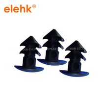 Direct selling LRD-1 nylon plastic rivet black pc plate rivet PCB rivet circuit board Rivet female Rivet