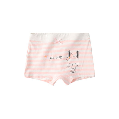 女童纯棉内裤a类抗菌儿童平角4短裤6四角小女孩宝宝12大童不夹PP