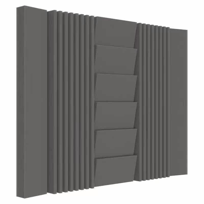 Sound Absorbing Cotton Wall Low Frequency Wall Angle Trap Recording Studio Recording Studio Smallpox Side Wall Diffusion Profiled Sponge Soundproofing Cotton