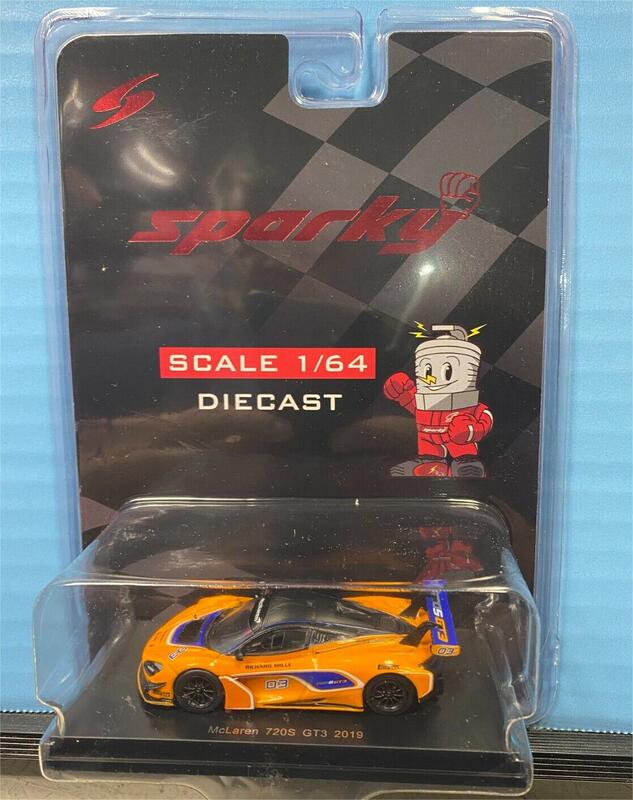 1:64 Original Sparky Mclaren Mclaren 720S Gt3 Spark Mclaren Kyosho Mini Gt
