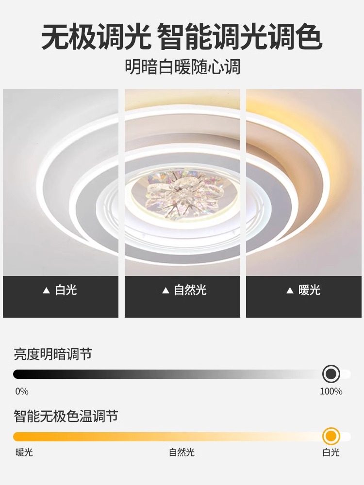 Bedroom Main Light 2025 New Model Internet-Famous Led Full-Spectrum Ceiling Light Room Light Simple Modern Zhongshan Lighting Fixtures