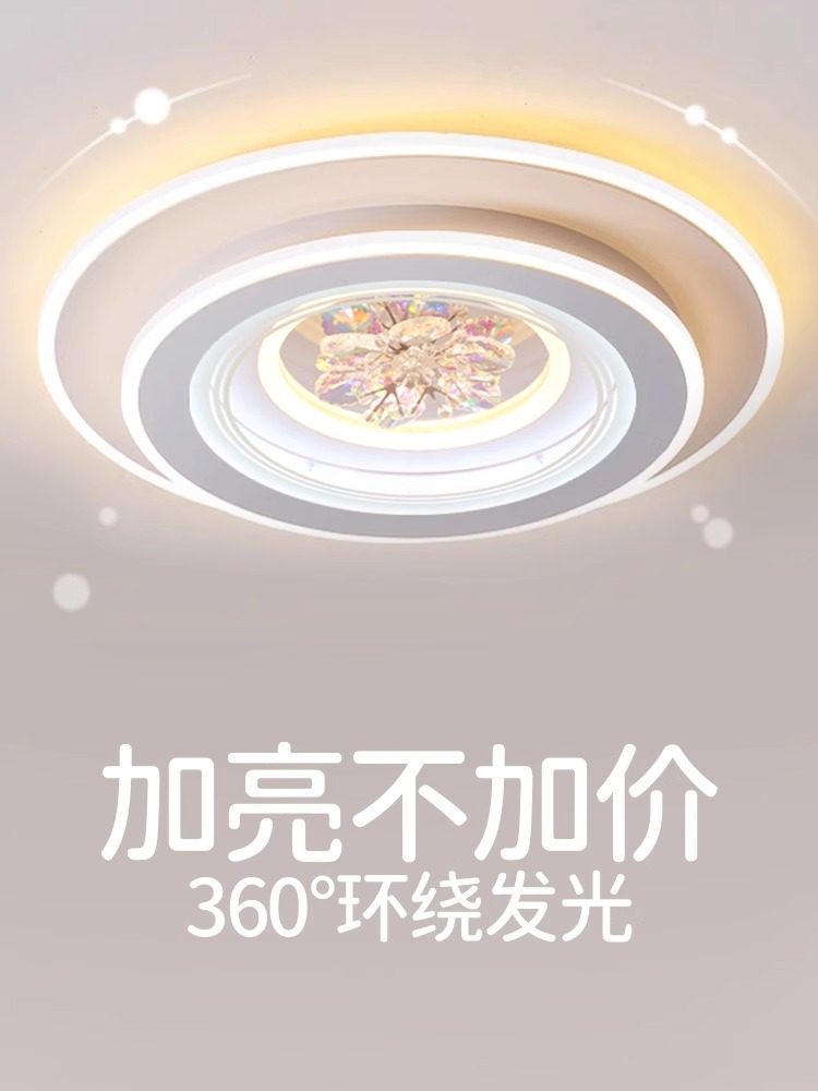 Bedroom Main Light 2025 New Model Internet-Famous Led Full-Spectrum Ceiling Light Room Light Simple Modern Zhongshan Lighting Fixtures