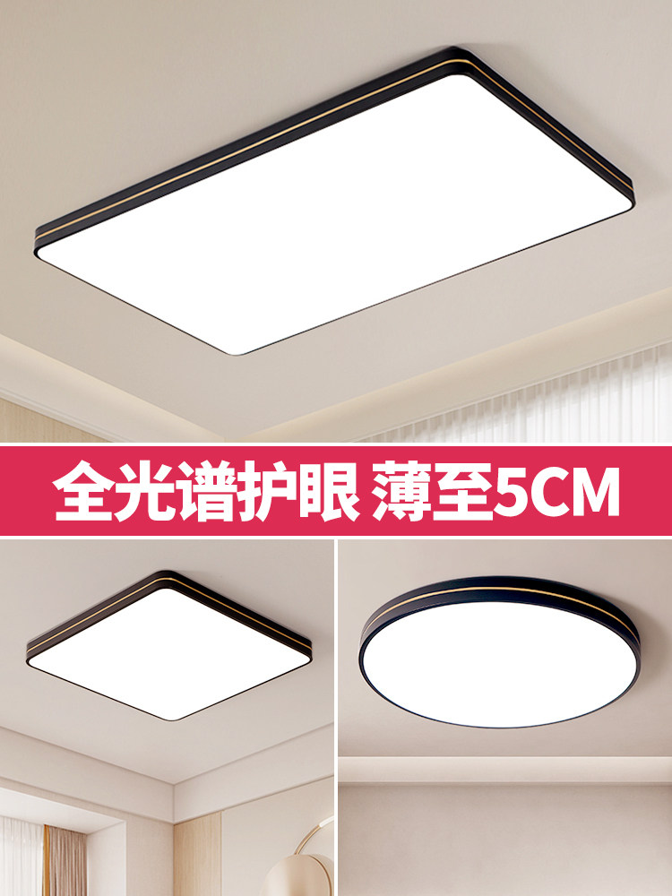 Ceiling Lamp 2025 New Model Living Room Lamp High-End Elegant Simple Modern Whole House Lighting Led Master Bedroom Room Lamp