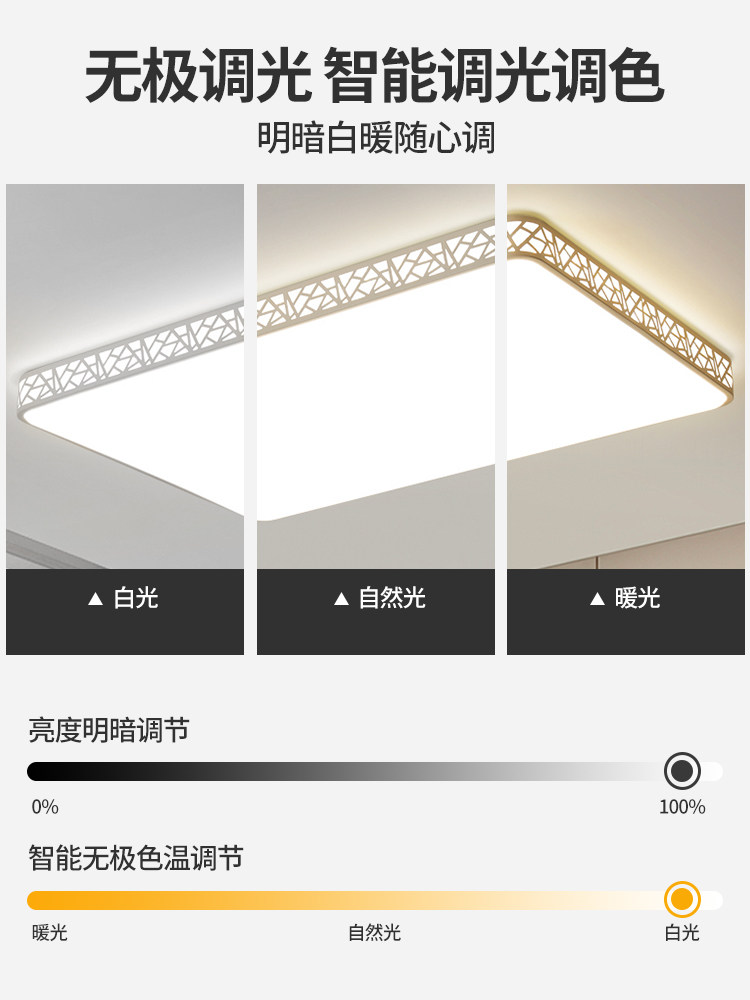 Living Room Ceiling Lamp 2025 New Ultra-Thin Led Modern Simple and Elegant Room Bedroom Hall Lamp Zhongshan Lighting Fixtures