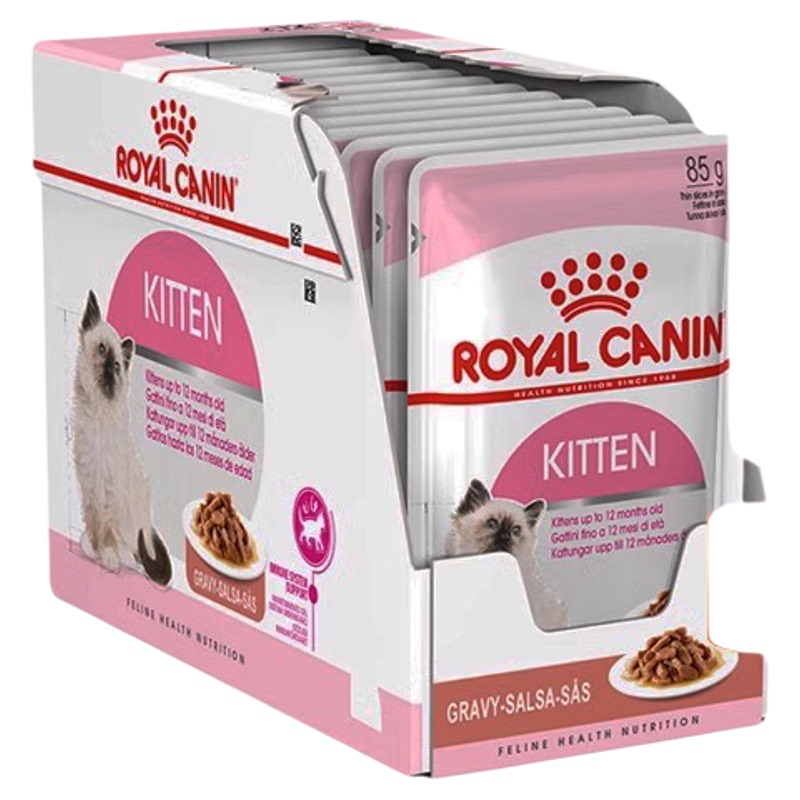 Royal Kitten Snacks Main Food Cat Wet Food Pack 85g*12 Pack Cat Milk Cake Mousse Meat Puree Complete Cat Food Royal Kitten Snacks Main Food Cat Wet Food Pack 85g*12 Pack Cat Milk Cake Mousse Meat Puree Complete Cat Food