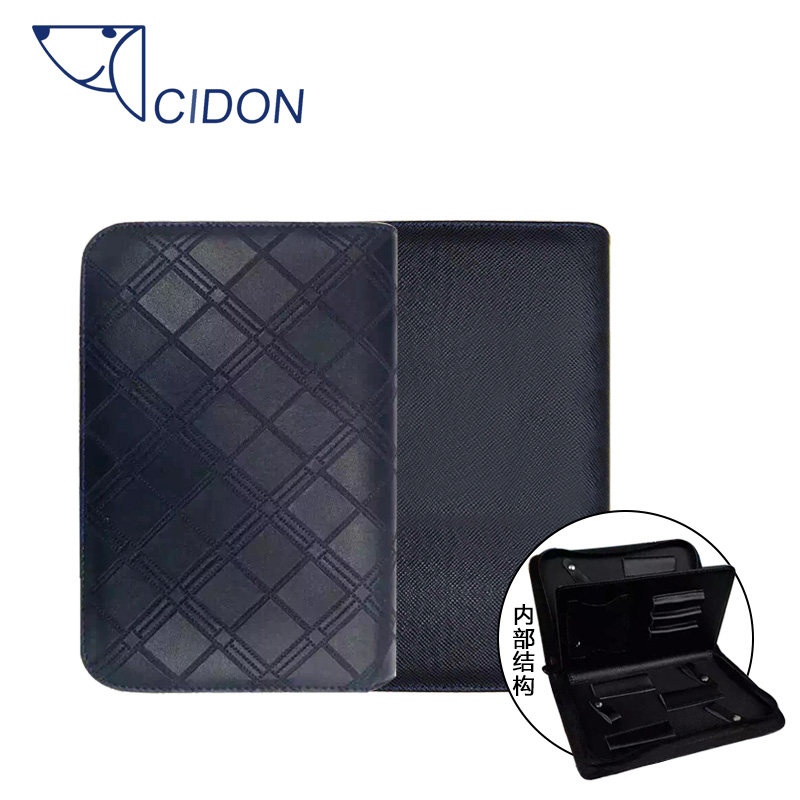 Professional pet grooming hairdressing scissors bag Riku tool scissors bag leather hair stylist Riku shop anti-fall and anti-wear