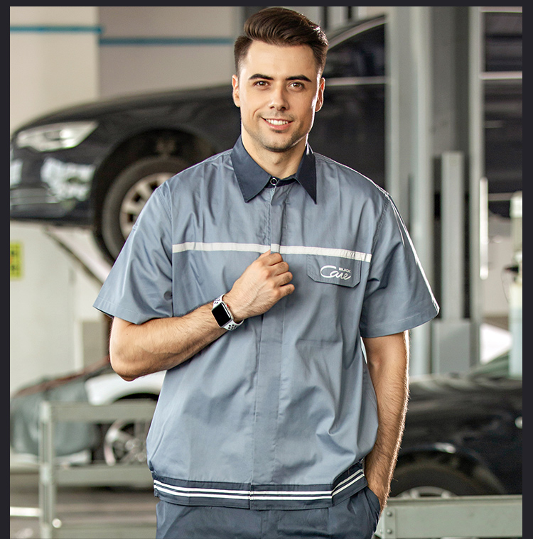 Quần yếm của cửa hàng Buick 4S Thiết lập tay áo dài mùa thu và mùa đông cho nam Có thể tùy chỉnh dịch vụ sửa chữa tự động sau bán hàng các kiểu đồ bộ mặc ở nhà đẹp