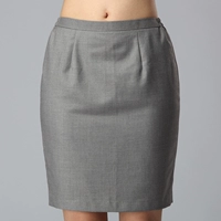 Светло -серая юбка