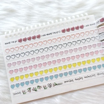 naiyoustore Korean mazzzzy Girl Heart Brand Representative Tulip Tape Collection