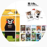 Đoạn 2018 phim mini8 Kumamoto Kumamoto 3-inch Polaroid phim trông pháp luật giấy bạc ren - Phụ kiện máy quay phim fuji instax mini 9