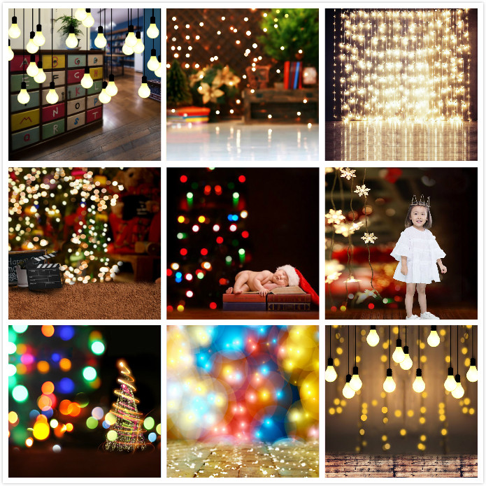 New Fashion Night View Spot Photo Photo Gallery Children 100 days Photography background Year Write True Photography Background cloth