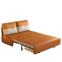 PODO foldable sofa bed small apartment living room sitting and sleeping removable and washable no armrests does not take up space sofa L