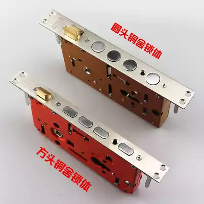 Anti-theft door universal lock body large door lock stainless steel copper lock body 24 240B Class C 30 240 door accessories