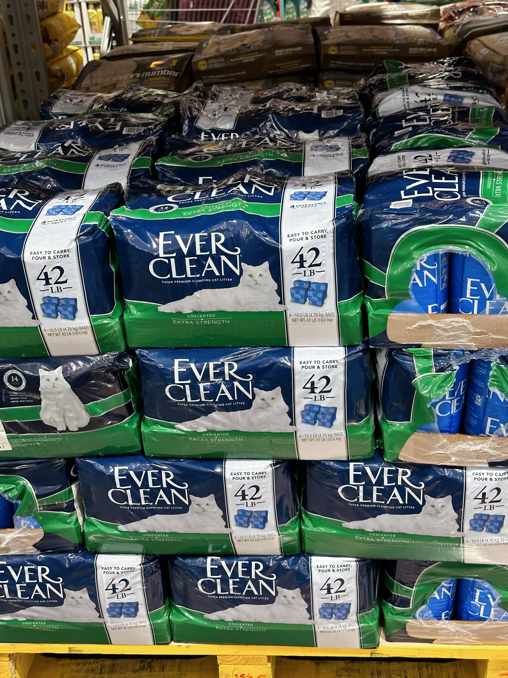 Sam purchases platinum diamond green label cat litter imported from the  united states, 4.75kg*